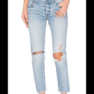 Moussy Vintage Sanford Tapered Jeans Size 27